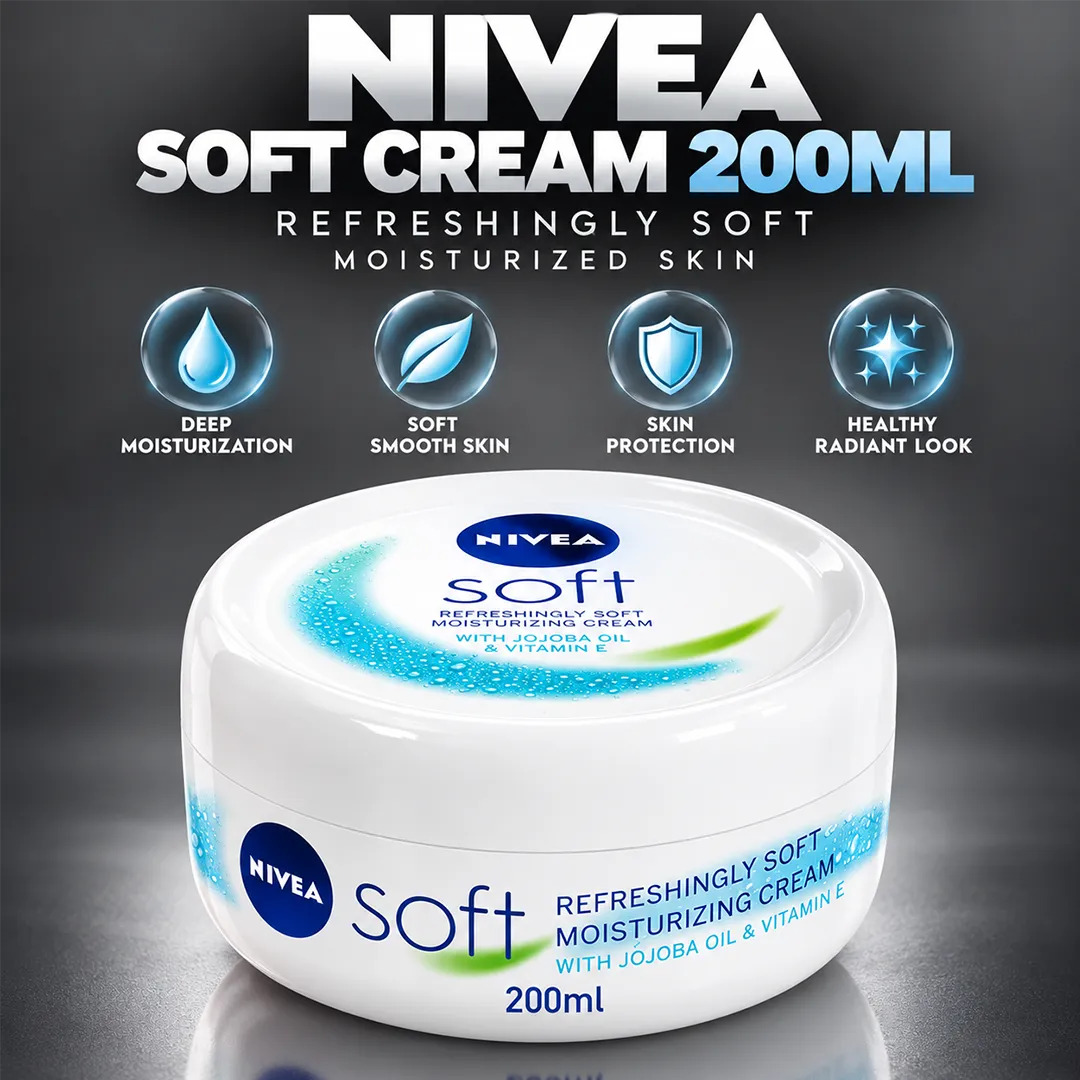 NIVEA SOFT CREAM 200ML
