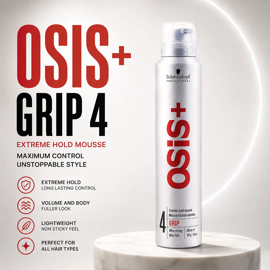 OSIS HAIR MOUSE 200ML GRIP 4.