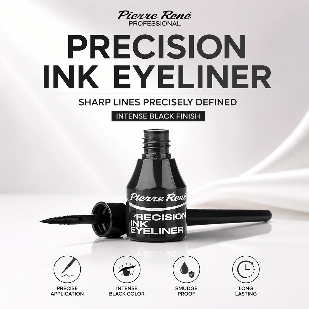 PIERRE RENE PRECISION INK EYELINER 01