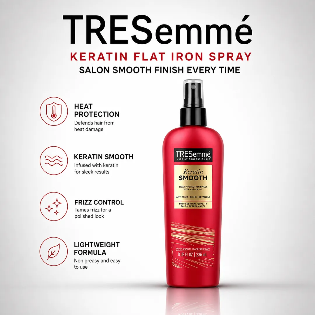 TRESEMME USA KERATIN FLAT IRON SPRAY 236ML