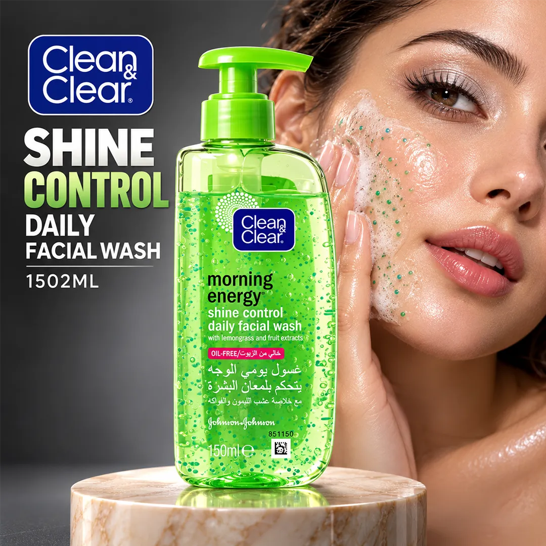 CLEAN CLEAR SHINE CONTROL WASH PUMP 1502ML
