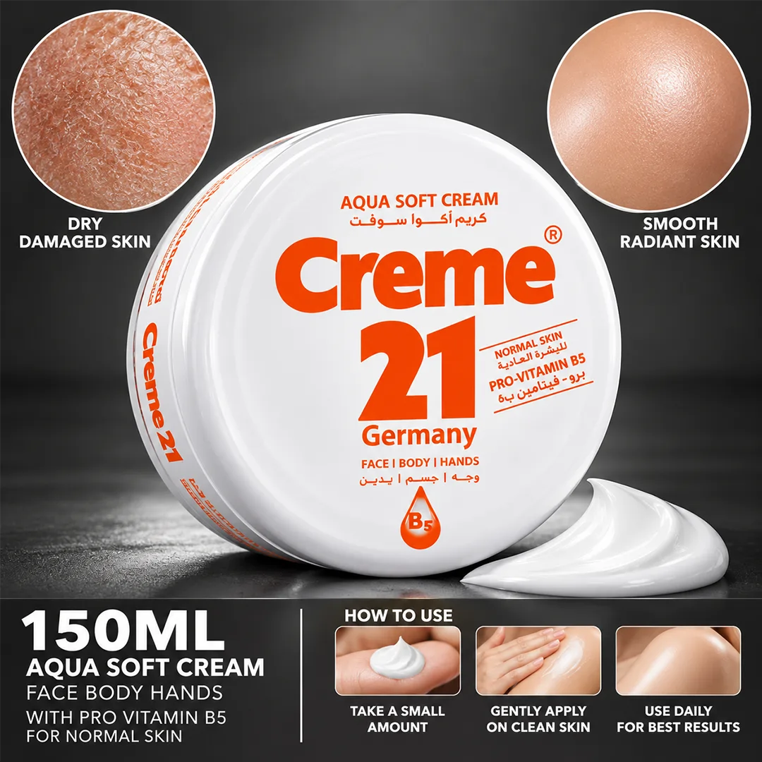 CREME 21 CREAM 150ML AQUA SOFT CREAM