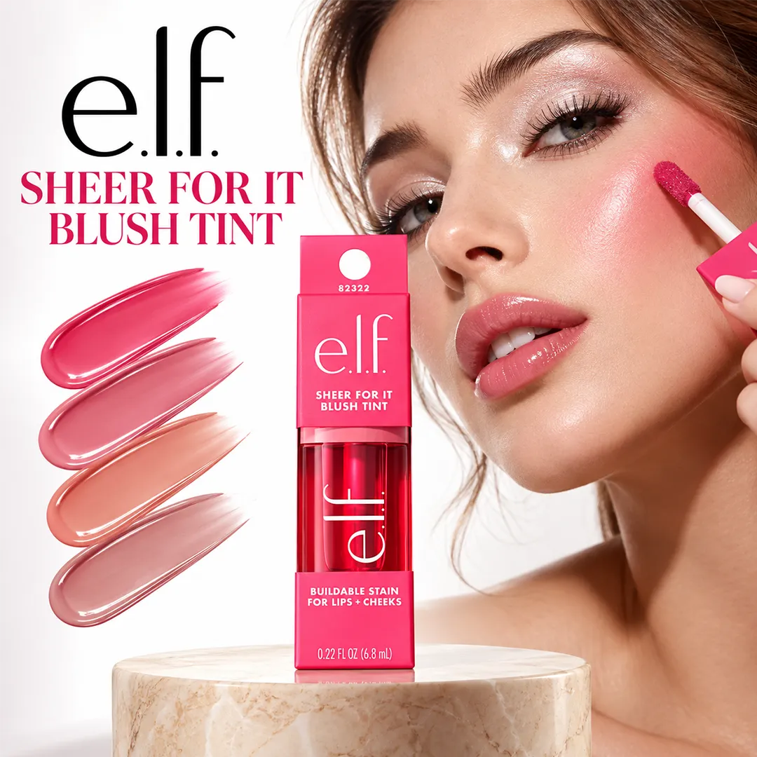 ELF SHEER FOR IT BLUSH TINT PONK POSITIVE