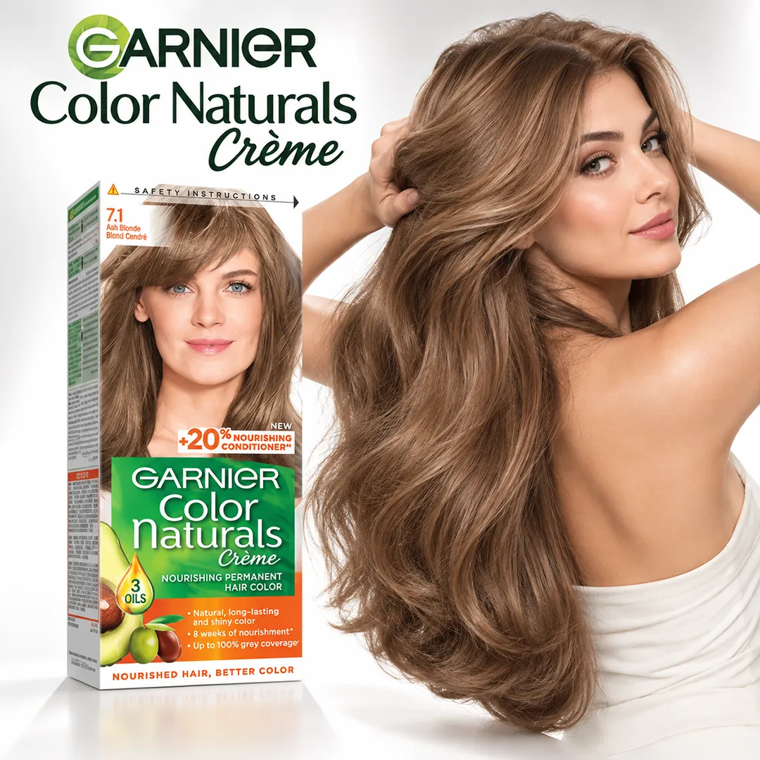 GARNIER COLOR NATURAL 7.1 NEW