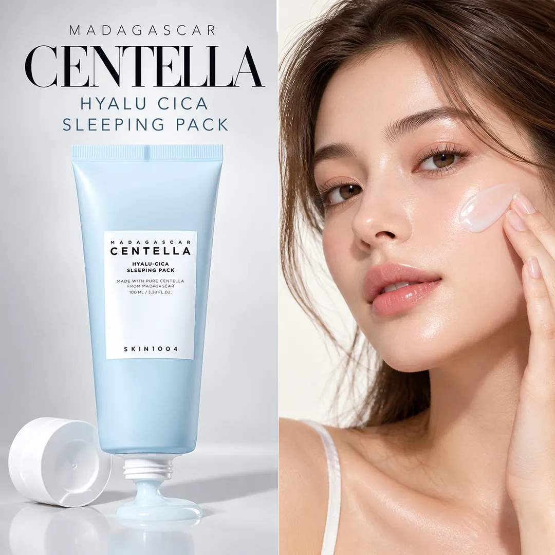 MADAGASCAR CENTELLA  HYALU CICA SLEEPING PACK 100ML SKIN1004