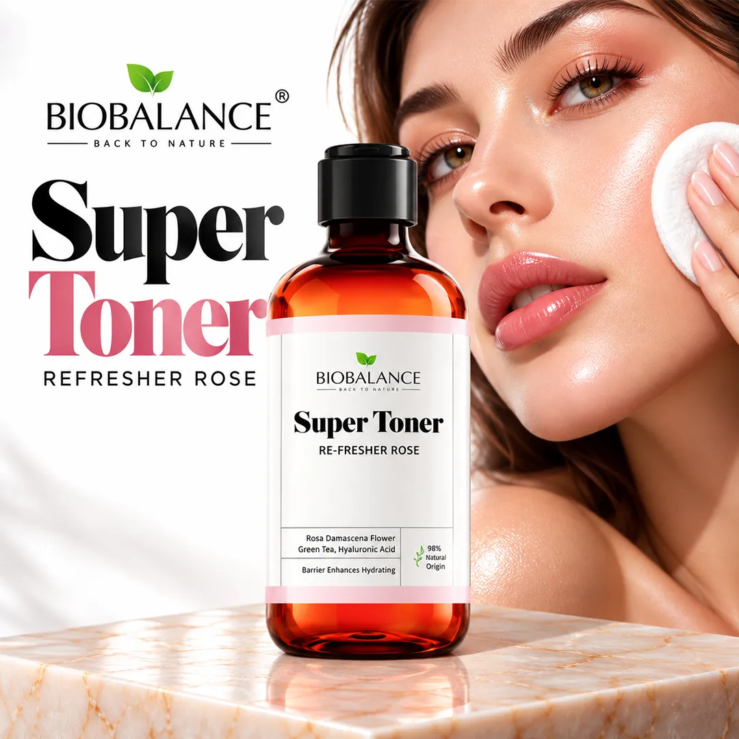 BIO BALANCE SUPER TONER REFRESHER ROSE 250ML