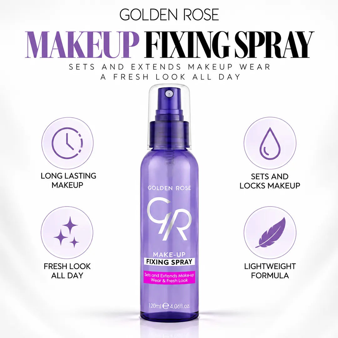 GOLDEN ROSE MAKEUP FIXING SPRAY 120ML