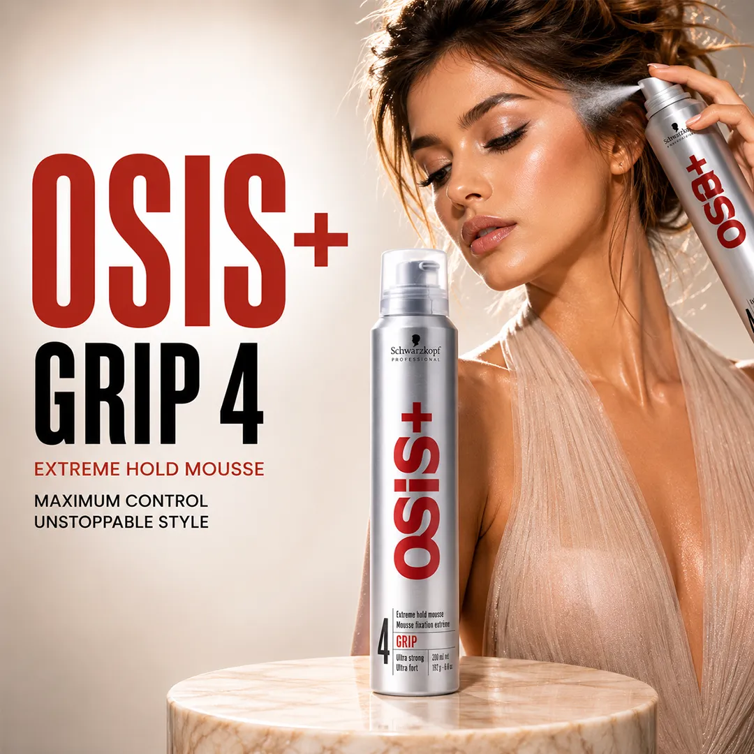 OSIS HAIR MOUSE 200ML GRIP 4.