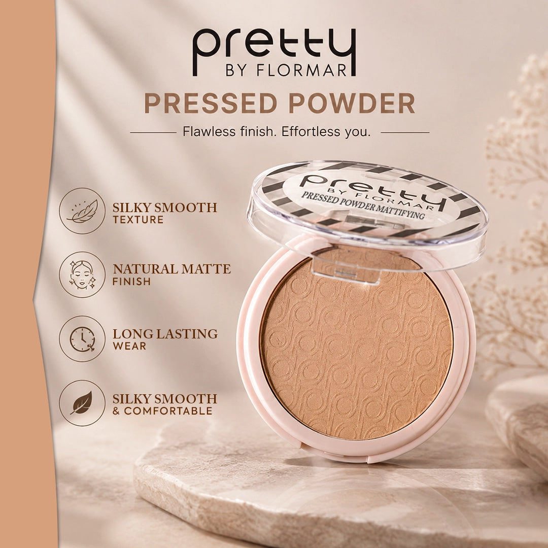 PRETTY PRESSED POWDER MATTIFYING