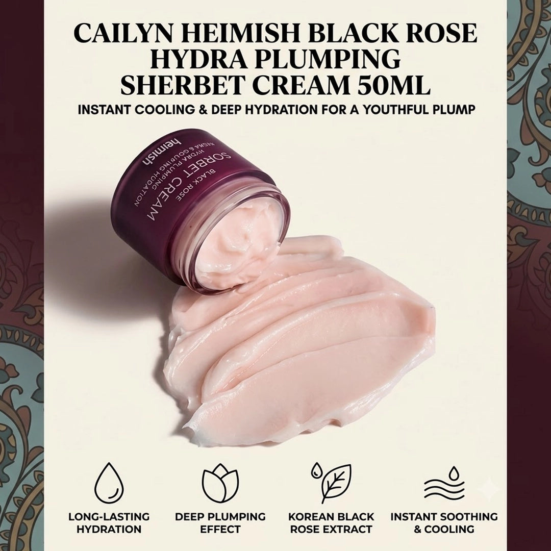 CAILYN HEIMISH BLACK ROSE HYDRA PLUMPING SHERBET CREAM 50ML