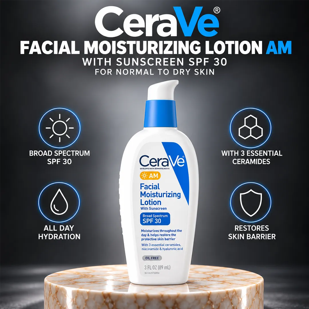 CERAVE FACIAL MOISTURIZING LOTION BROAD SPECTRUM 89ML