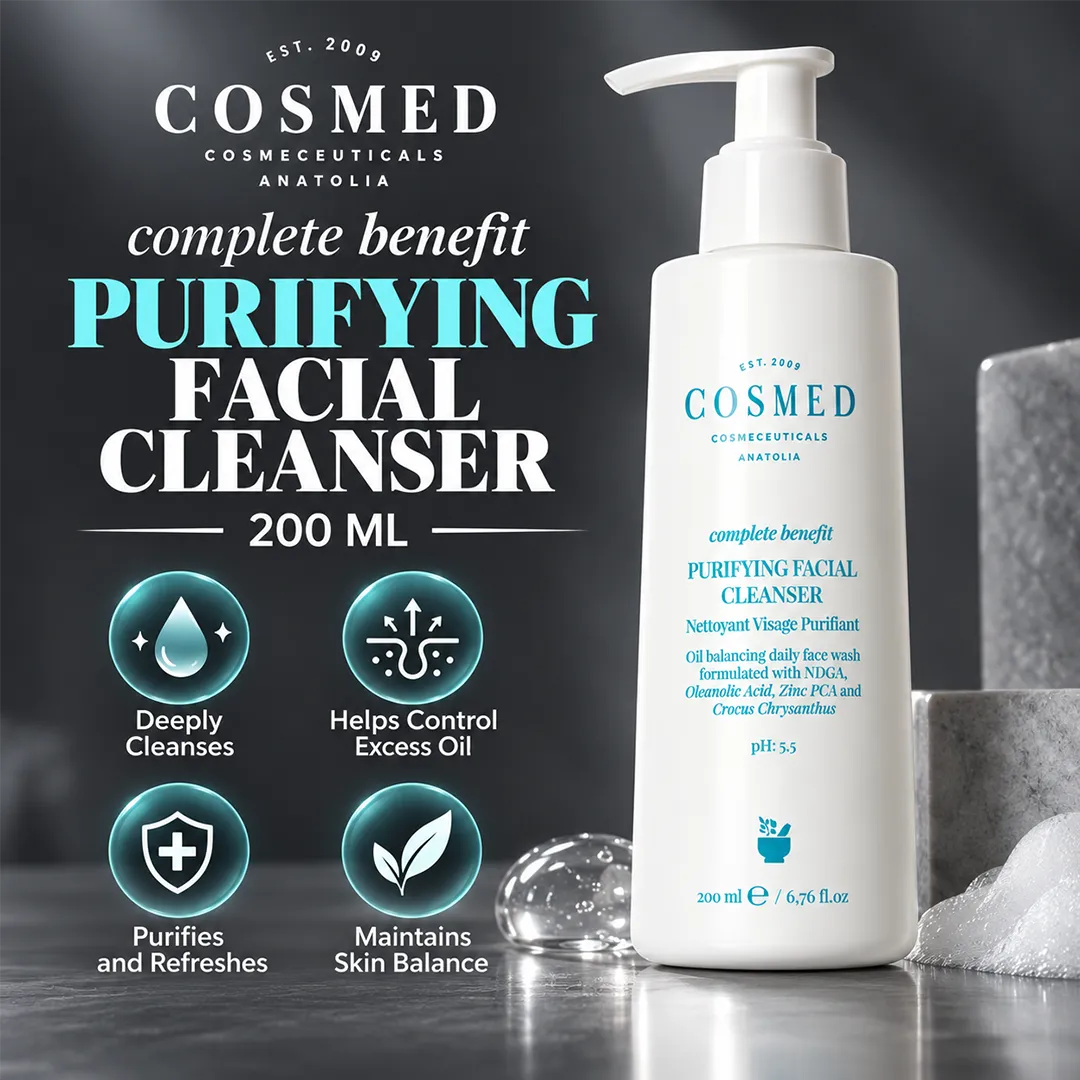 COSMED COMPLETE BENEFIT FACIAL CLEANSER PURIFYING 200ML