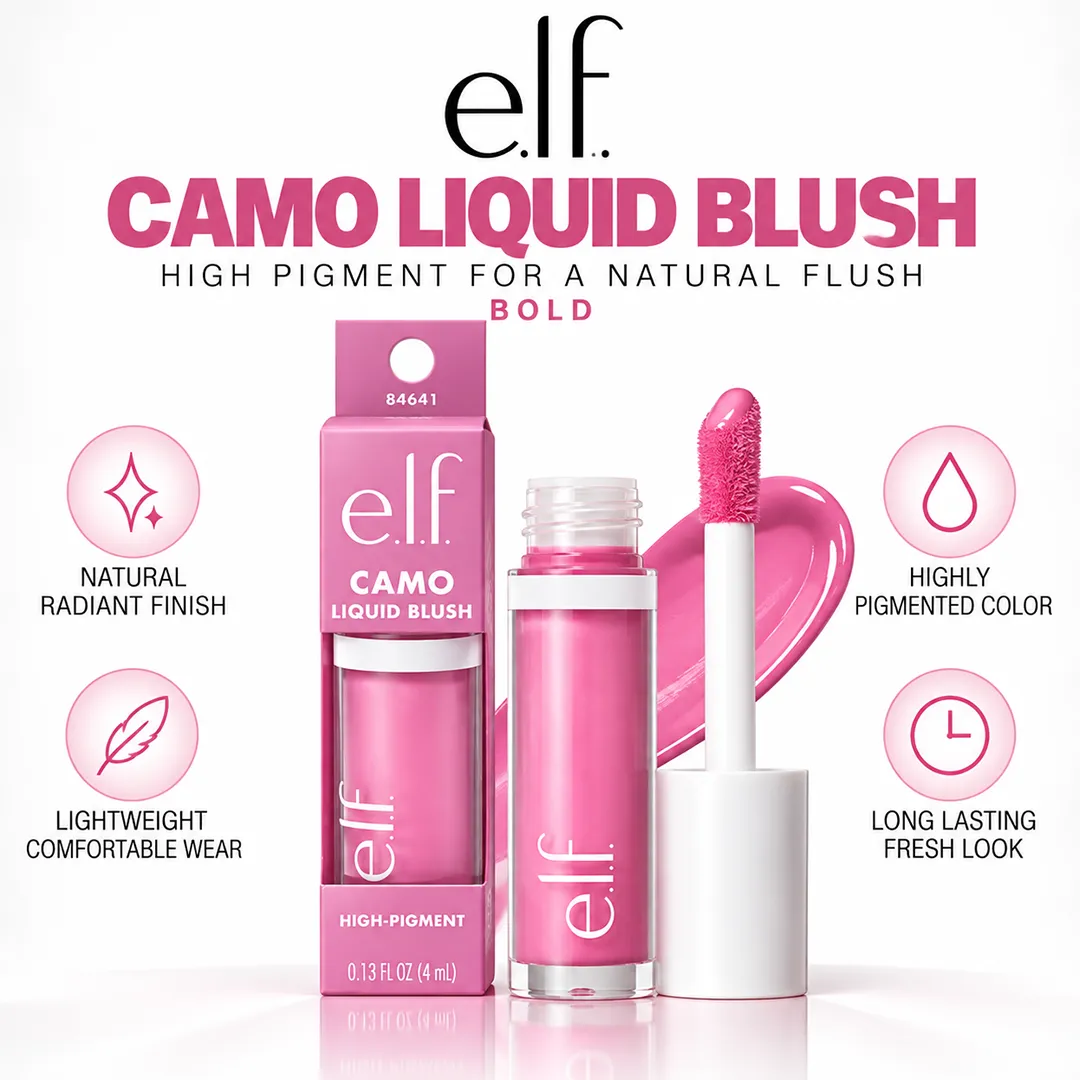 ELF CAMO LIQUID BLUSH 4ML BOLD