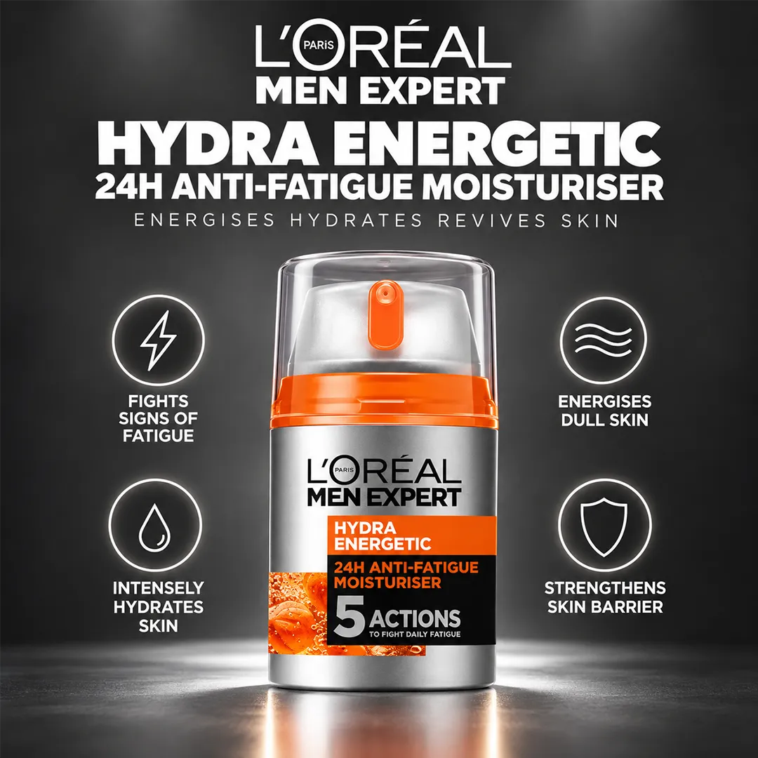 LOREAL MEN EXPERT HYDRA ENERGETIC MOISTURISER 50ML