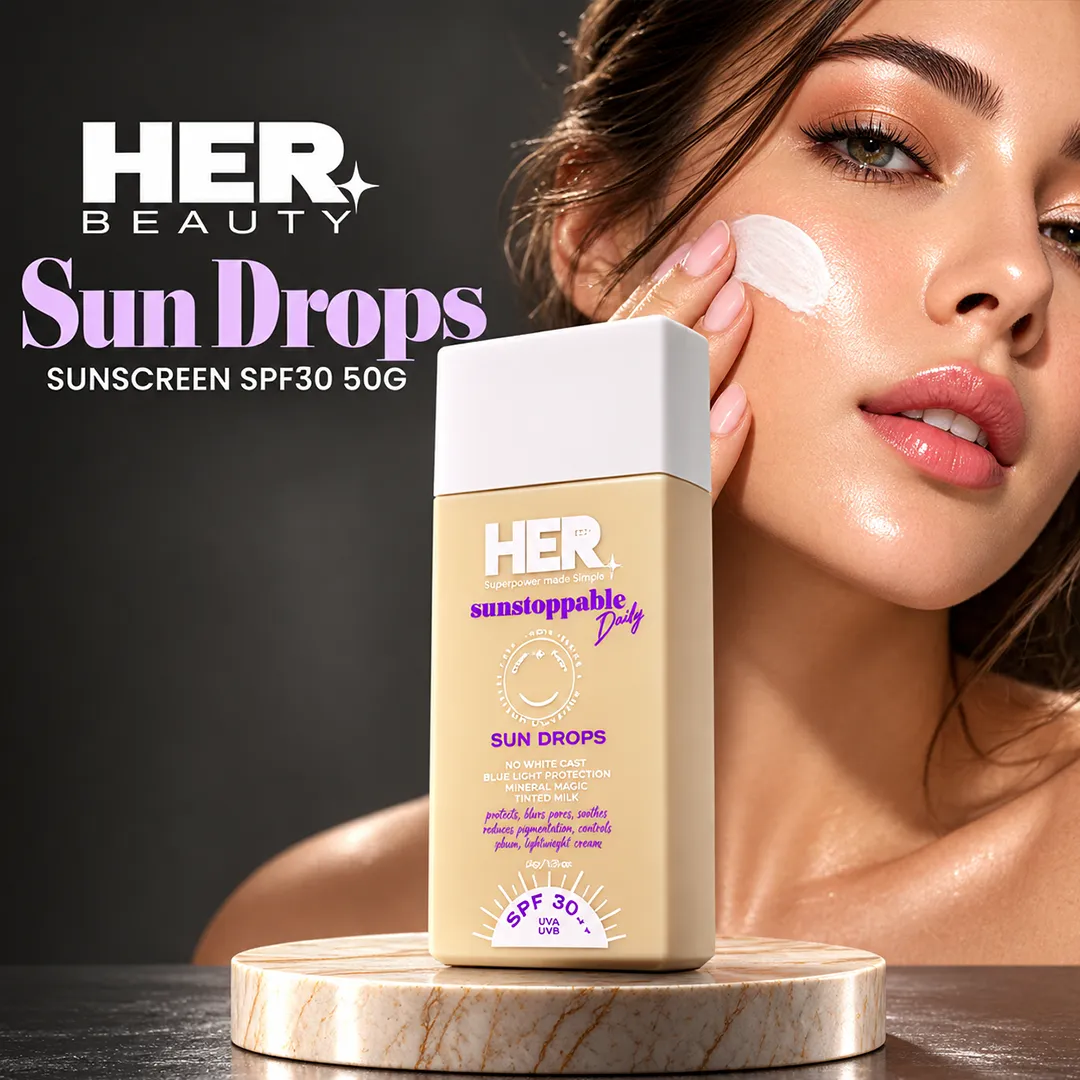 HER BEAUTY SUN DROPS SUNSCREEN SPF30 50G