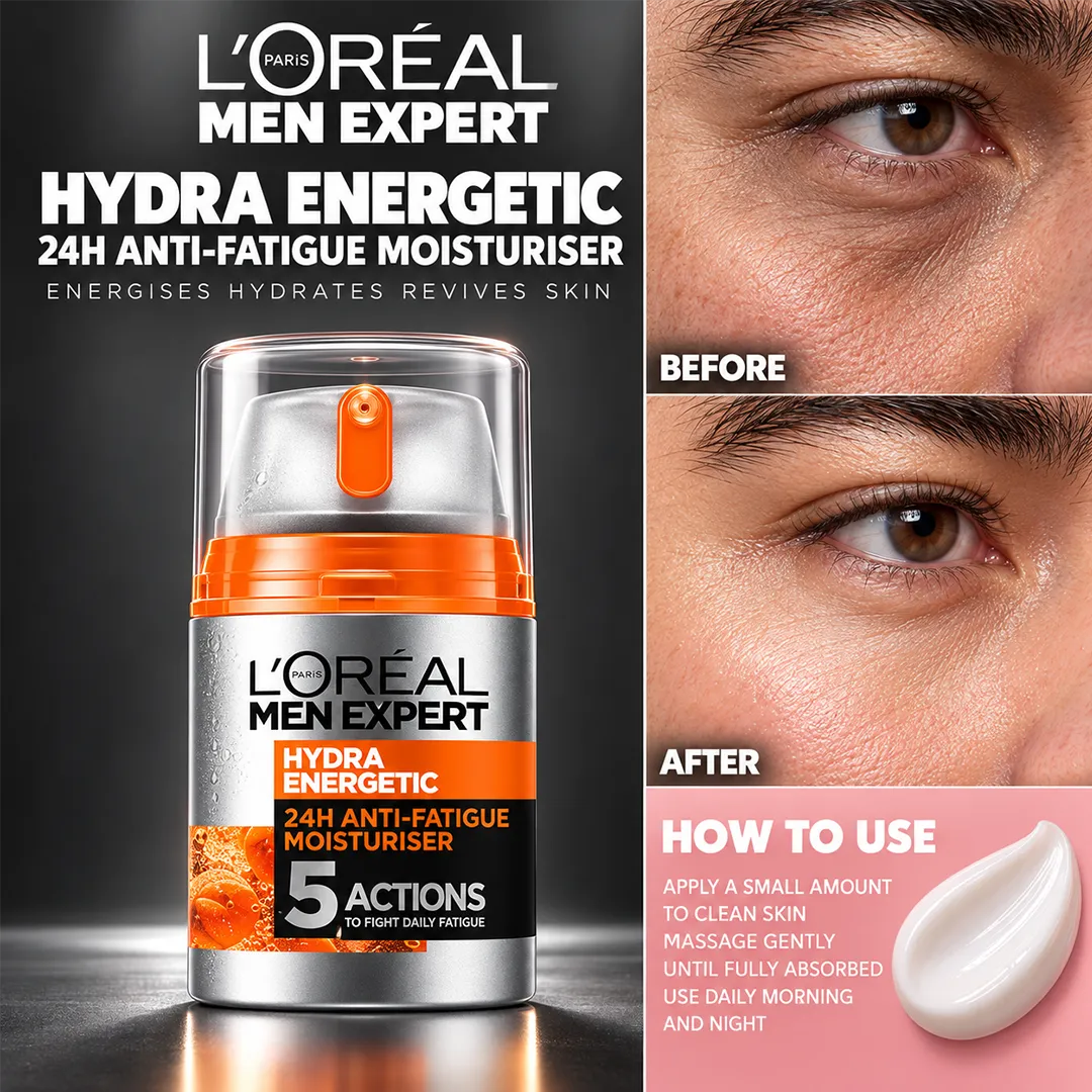 LOREAL MEN EXPERT HYDRA ENERGETIC MOISTURISER 50ML