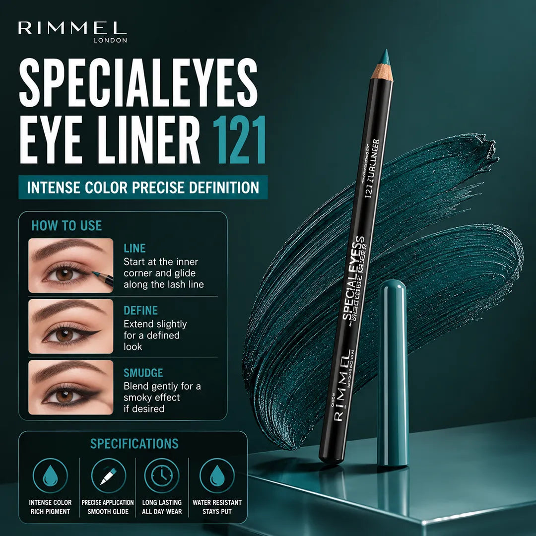 RIMMEL SPECIALEYES EYE LINER 121