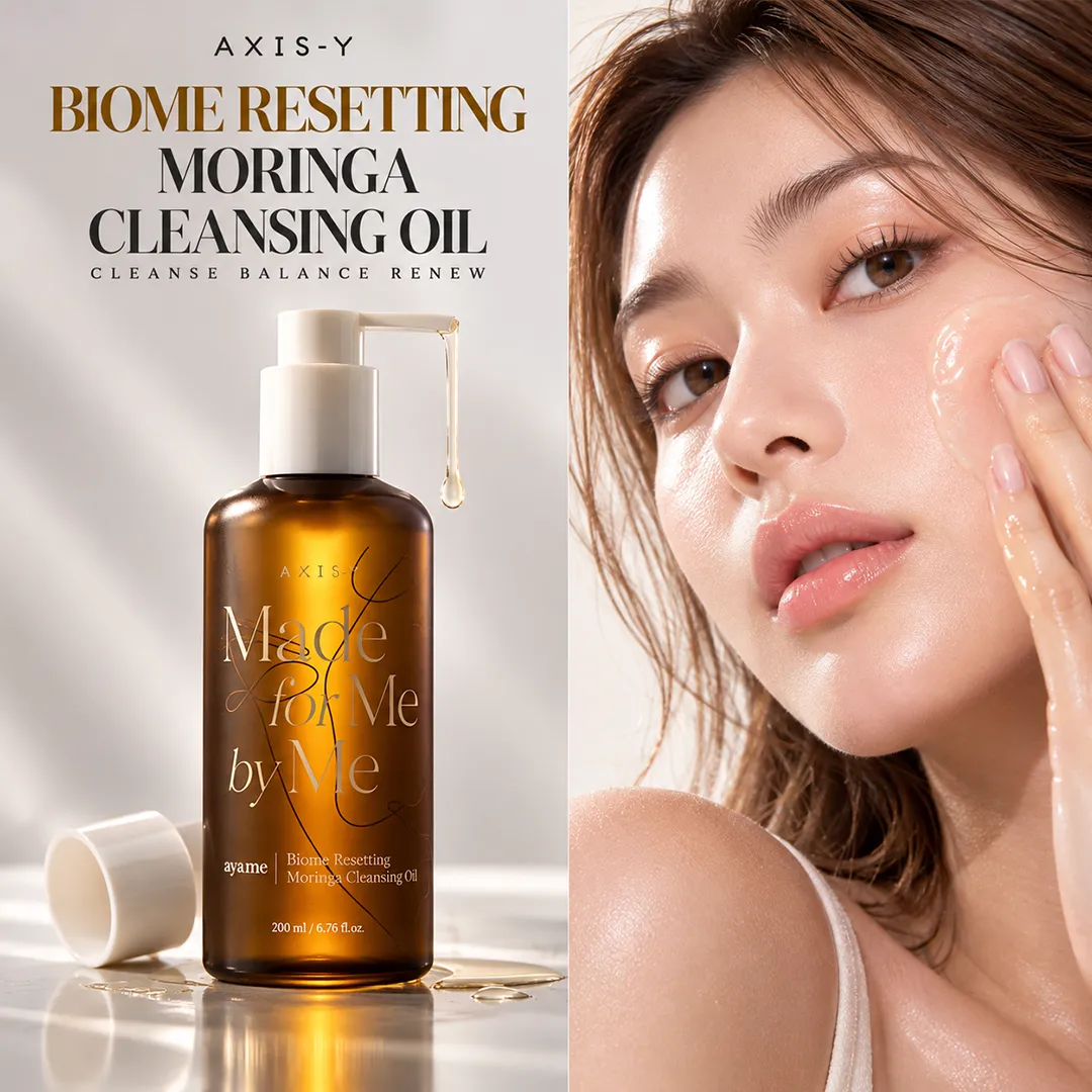 AXIS Y BIOME RESETTING MORINGA CLEANSING OIL 200ML
