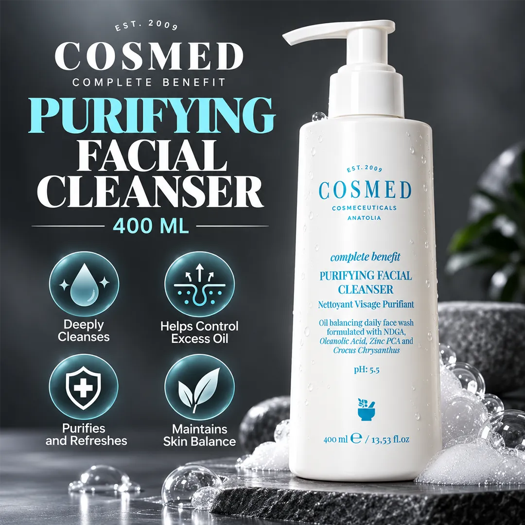 COSMED COMPLETE BENEFIT FACIAL CLEANSER PURIFYING 400ML