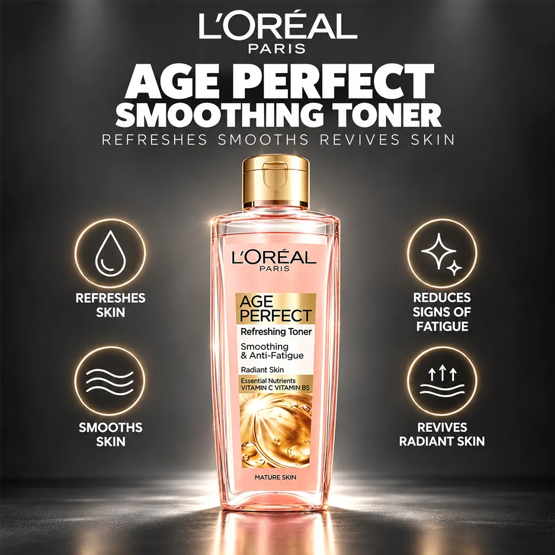 LOREAL AGE PERFECT SMOOTING TONER 200ML