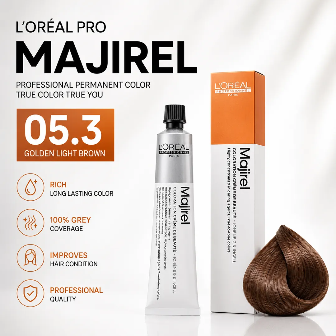 LOREAL PRO MAJIREL HAIR COLOR 05.3