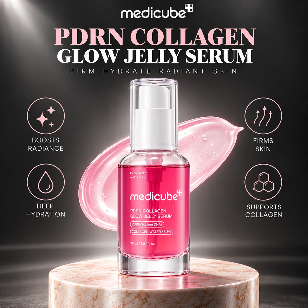 MEDICUBE PDRN COLLAGEN GLOW JELLY SERUM 30ML