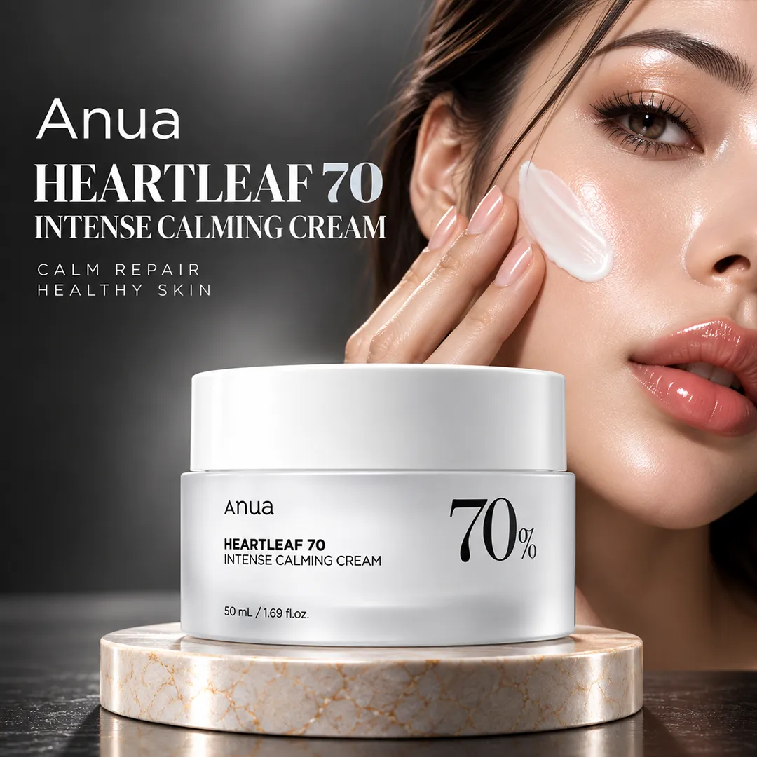 ANUA HEARTLEAF 70 INTENSE CALMING CREAM 50ML