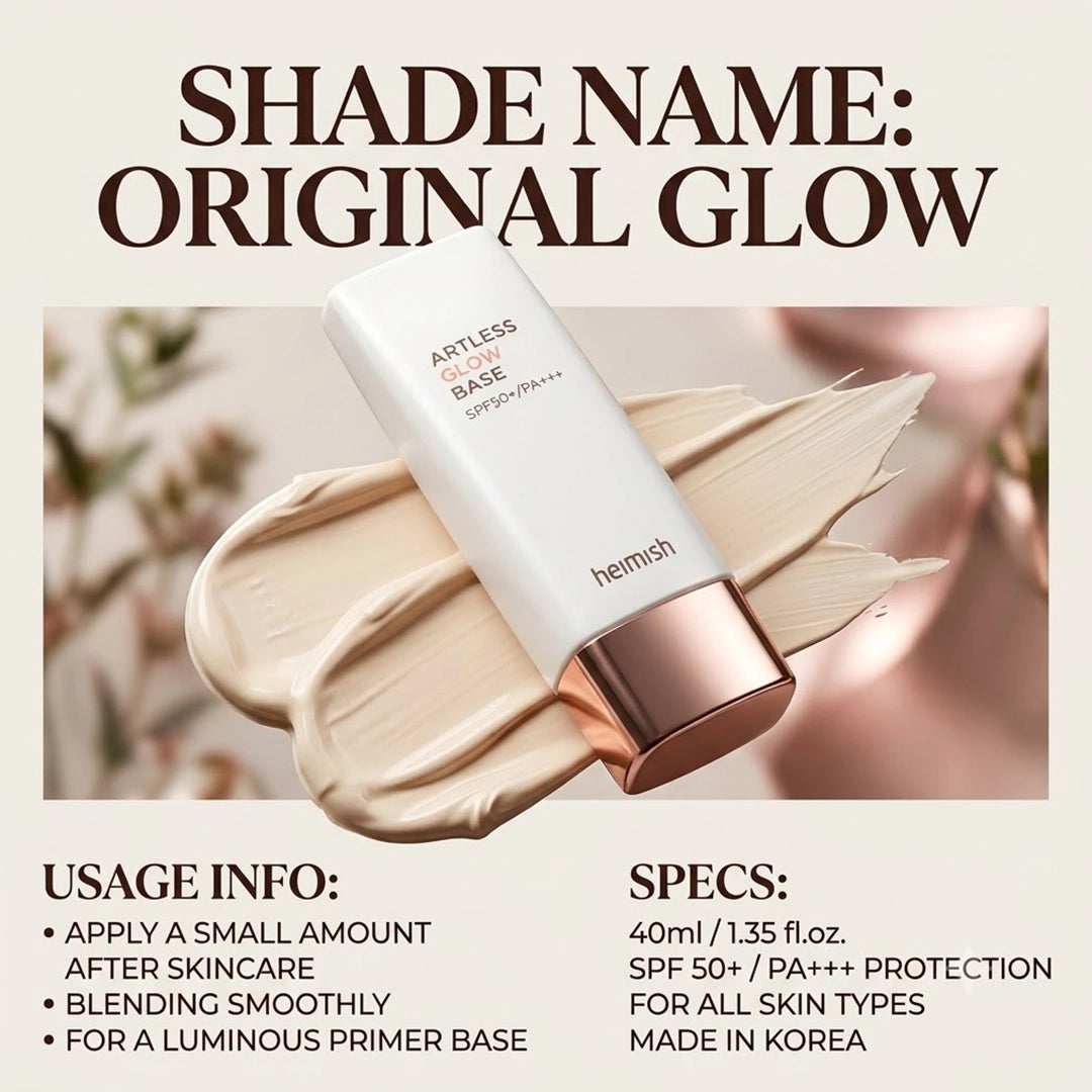 CAILYN HEIMISH ARTLESS GLOW BASC SPF 50+PA+++