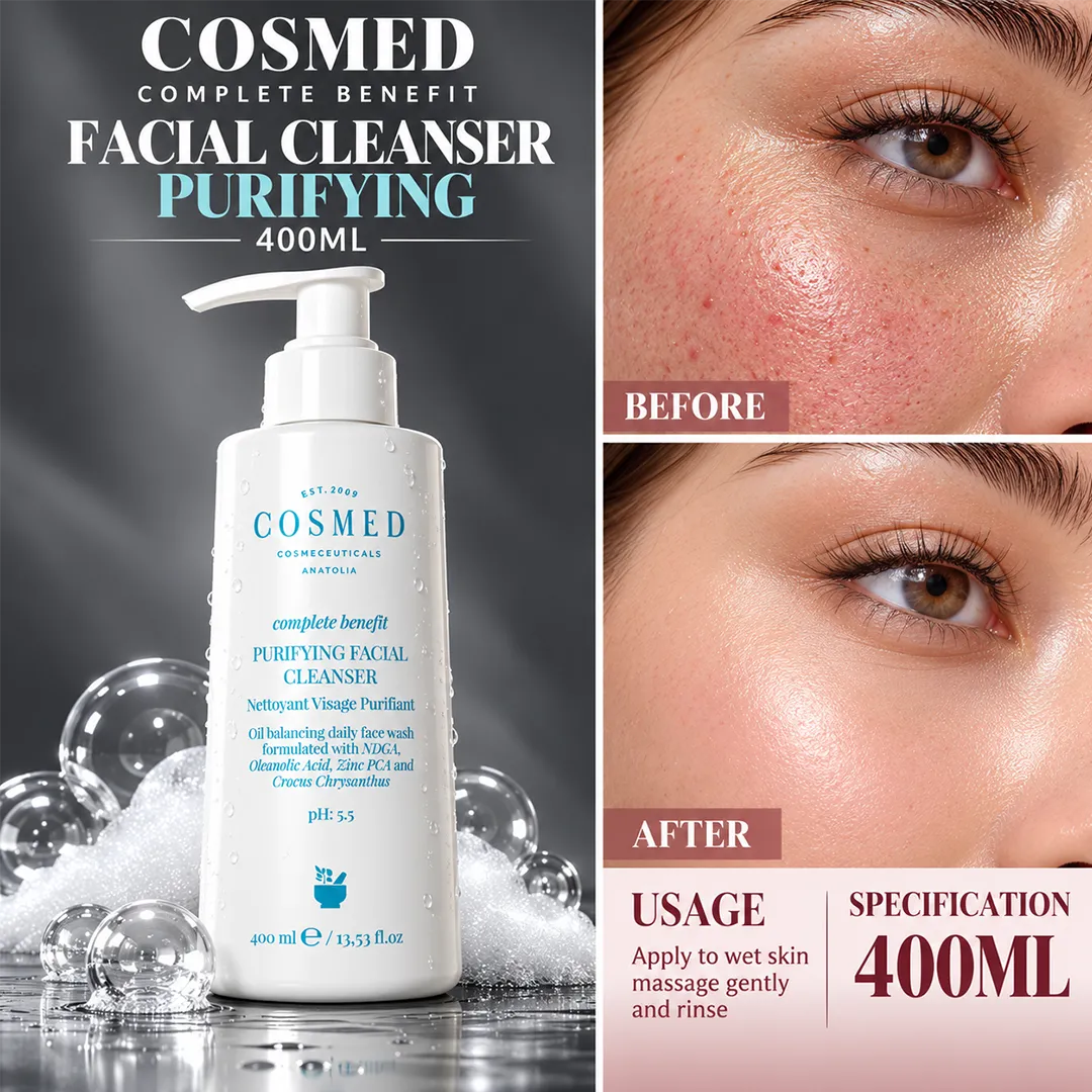 COSMED COMPLETE BENEFIT FACIAL CLEANSER PURIFYING 400ML