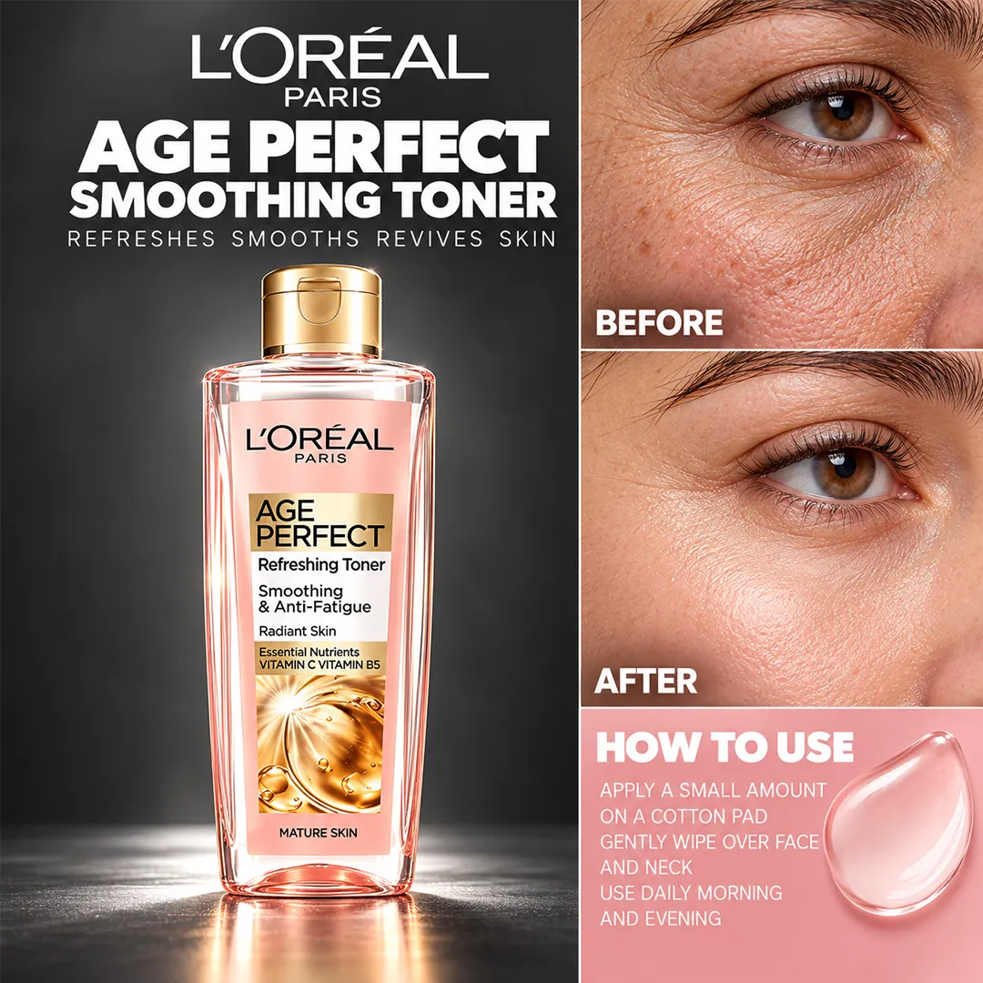 LOREAL AGE PERFECT SMOOTING TONER 200ML
