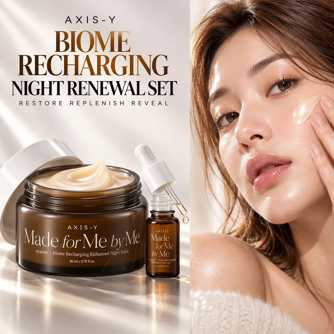 AXIS Y BIOME RECHARGING NIGHT RENEWAL SET