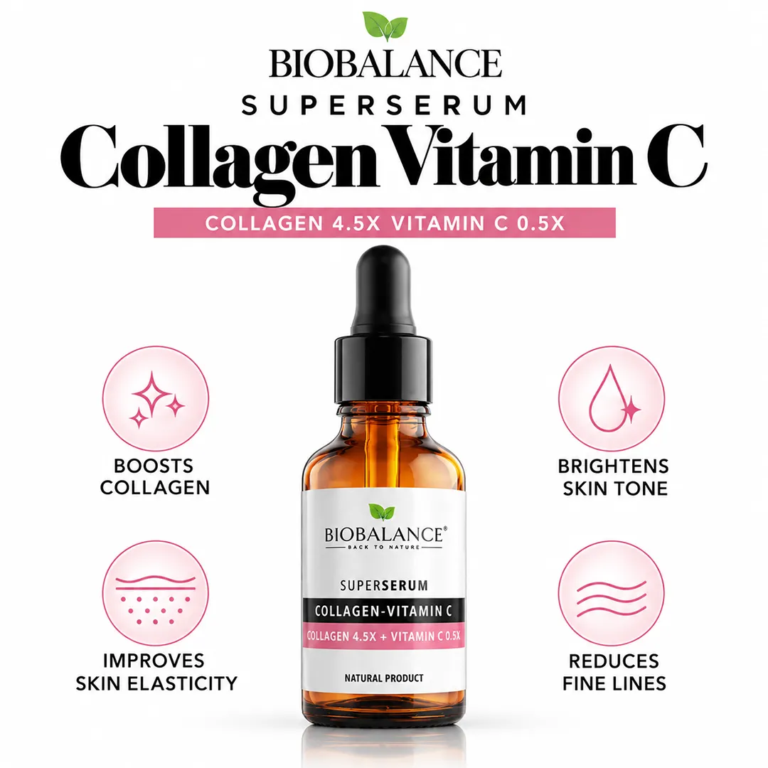 BIO BALANCE SUPER SERUM COLLAGEN VITAMIN C 30ML