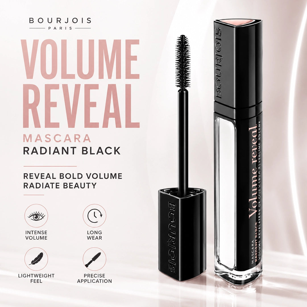 BOURJOIS VOLOME REVEAL MASCARA RADIANT BLACK