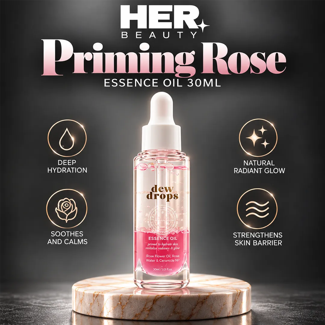 HER BEAUTY PRIMING ROSE ESSENCE OIL 30ML