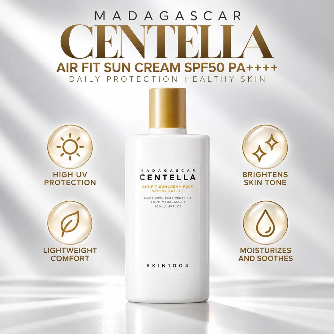 MADAGASCAR GENTELLA AIR FIT SUN CREAM SPF 50 PA++ 50ML