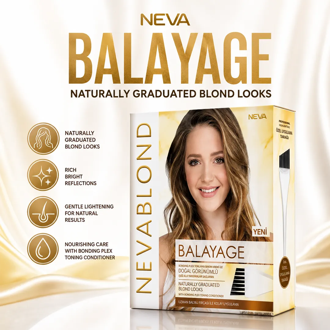 NEVA HAIR COLOR BLOND BALAYAGE