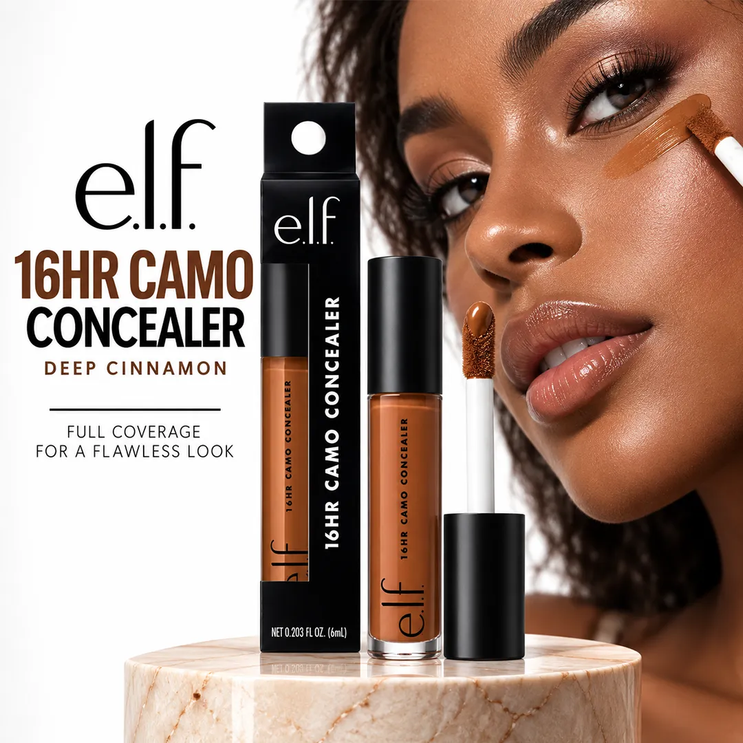 ELF 16HR CAMO CONCEALER 6ML DEEP CINNAMON