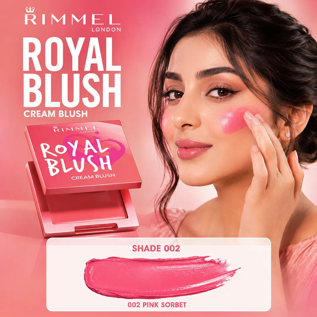RIMMEL ROYAL BLUSH CREAM BLUSH 002