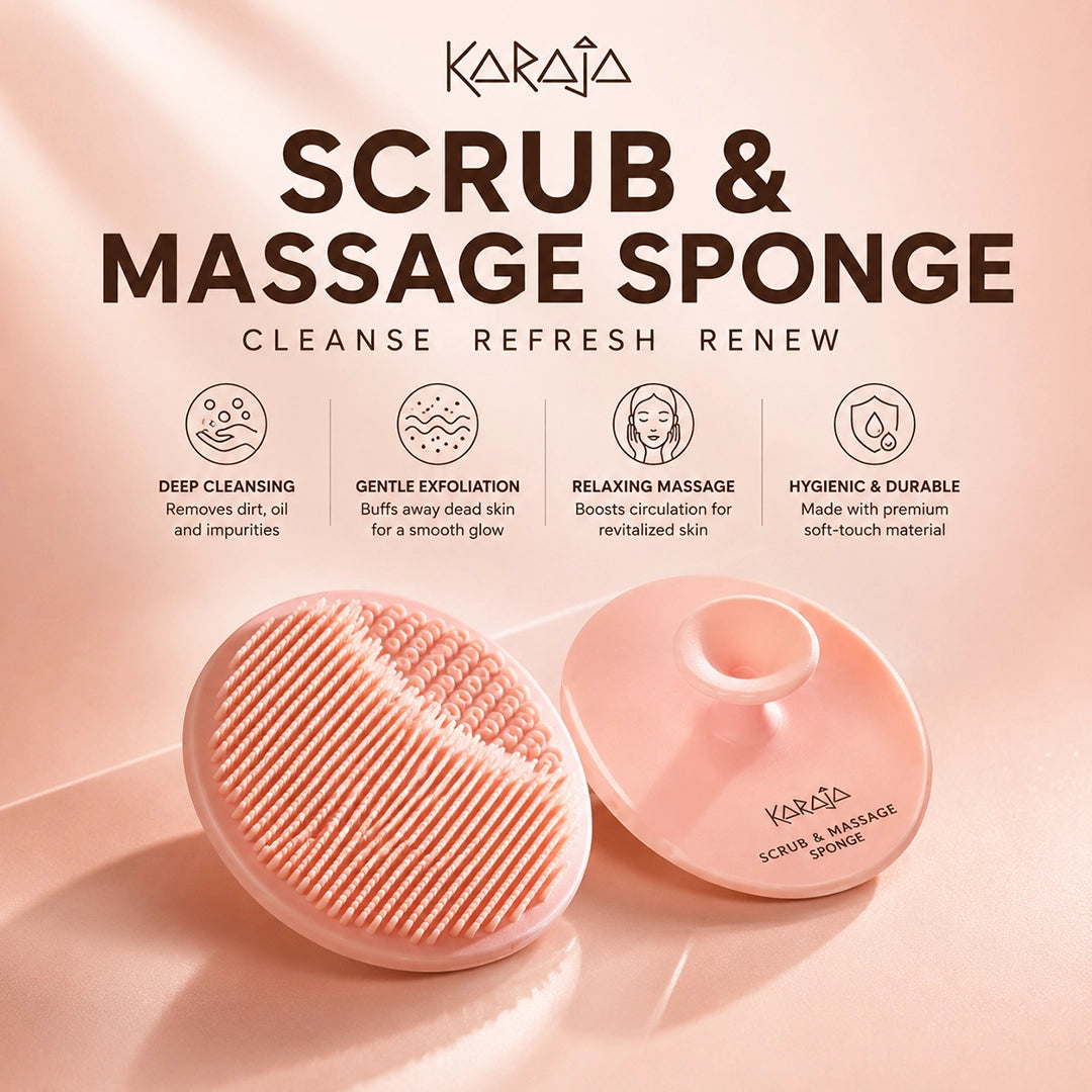 KARAJA SCRUB & MASSAGE SPONGE