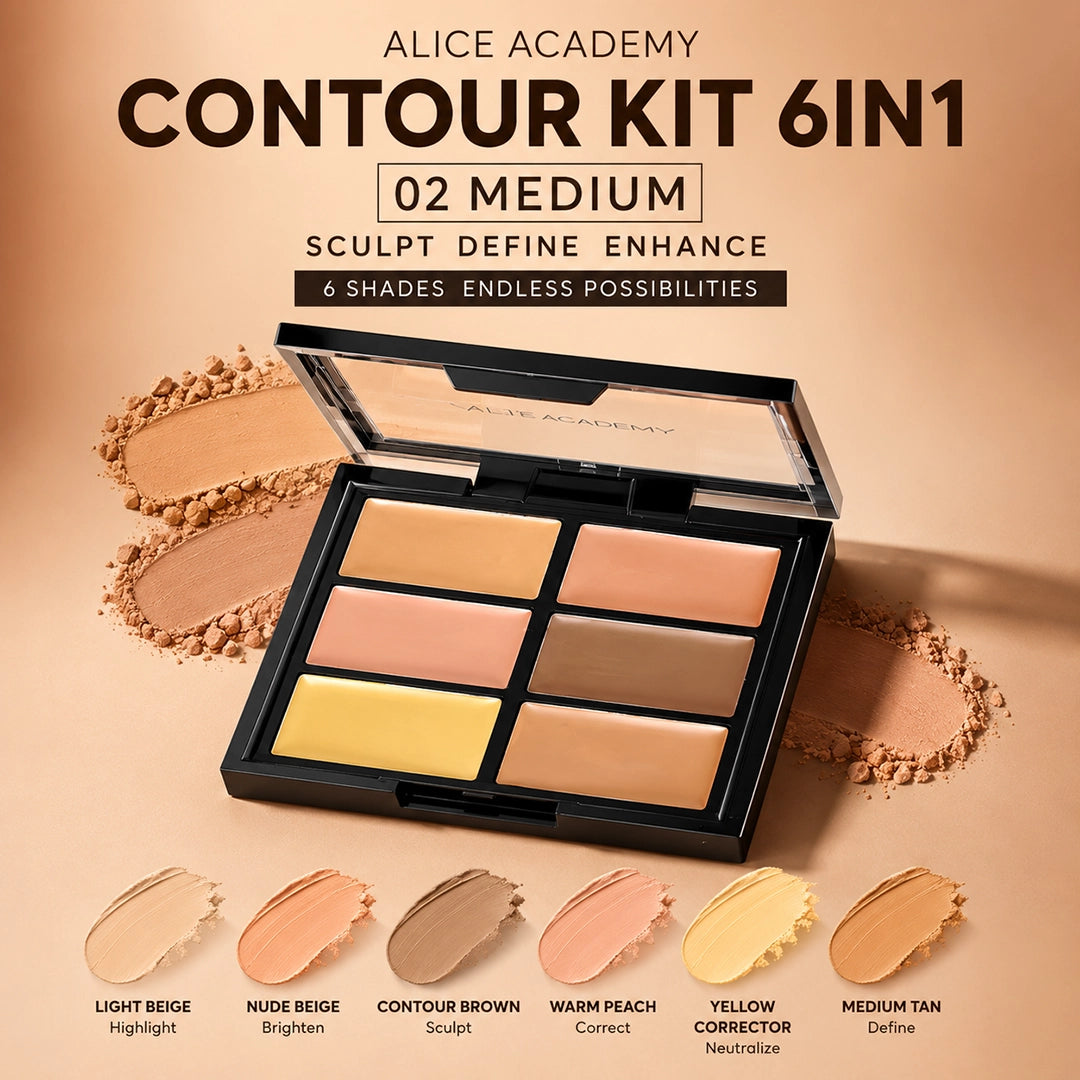 ALICE ACADEMY CONTOUR KIT 6IN1 02 MEDIUM