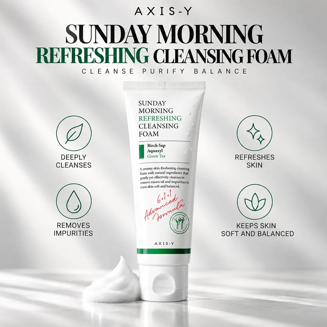 AXIS Y MORNING CLEANSING FOAM 120ML