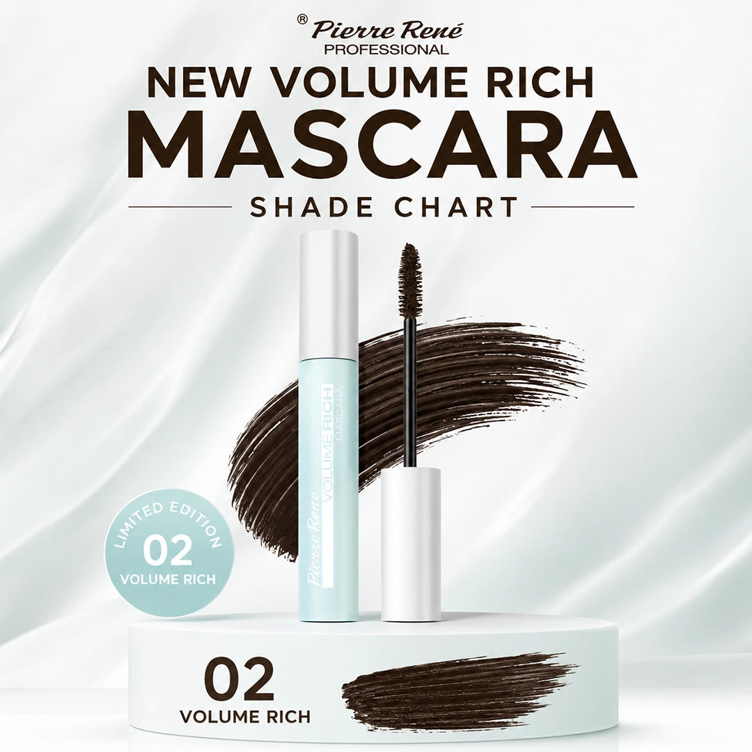 PIERRE RENE NEW VOLUME RICH MASCARA 02 VOLUME RICH