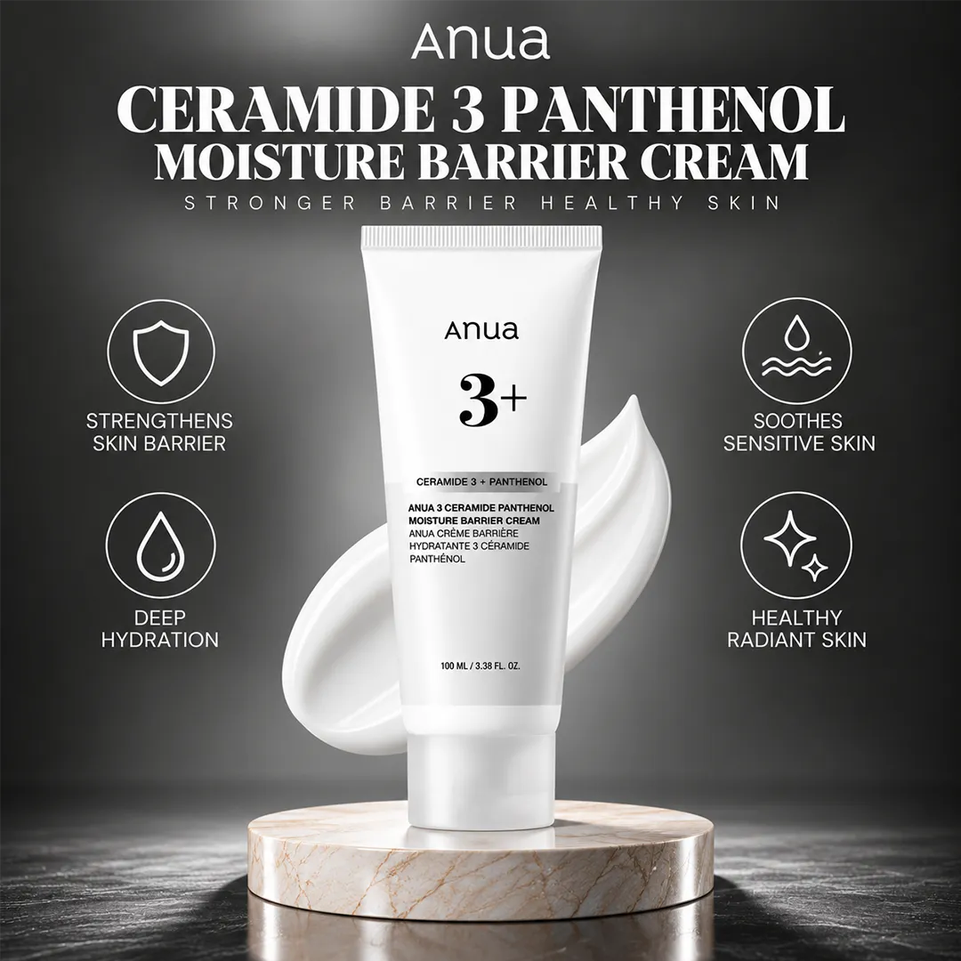 ANUA CERAMIDE 3 PANTHENOL MOISTURE BARRIER CREAM 100ML