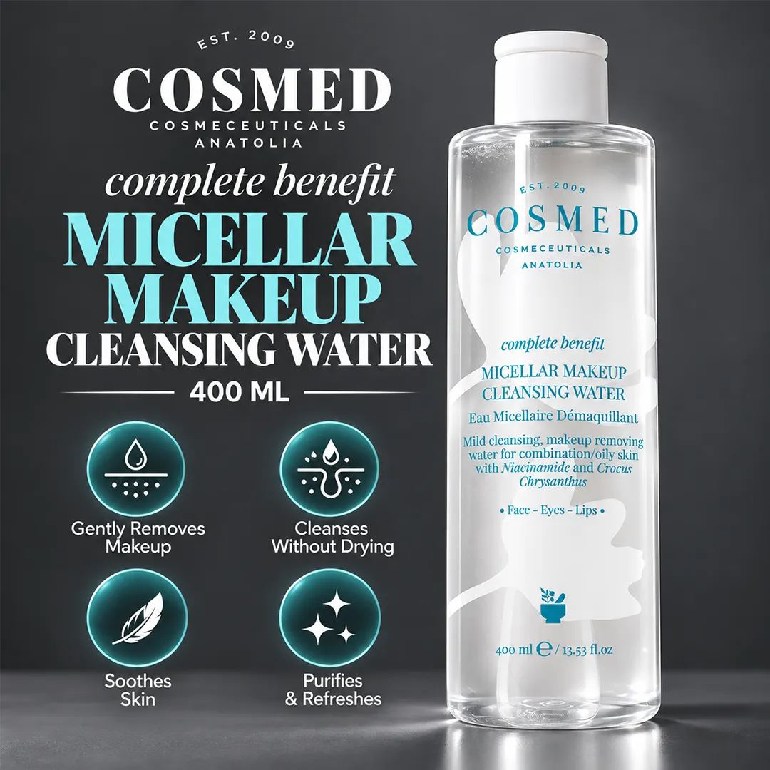 COSMED COMPLETE BENEFIT MICELLAR WATER 400ML