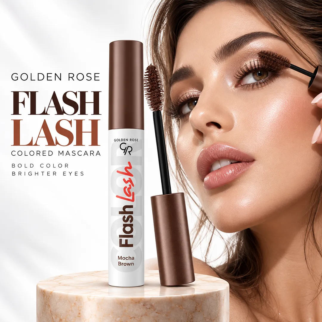 GOLDEN ROSE MASCARA COLORED FLASH LASH 08