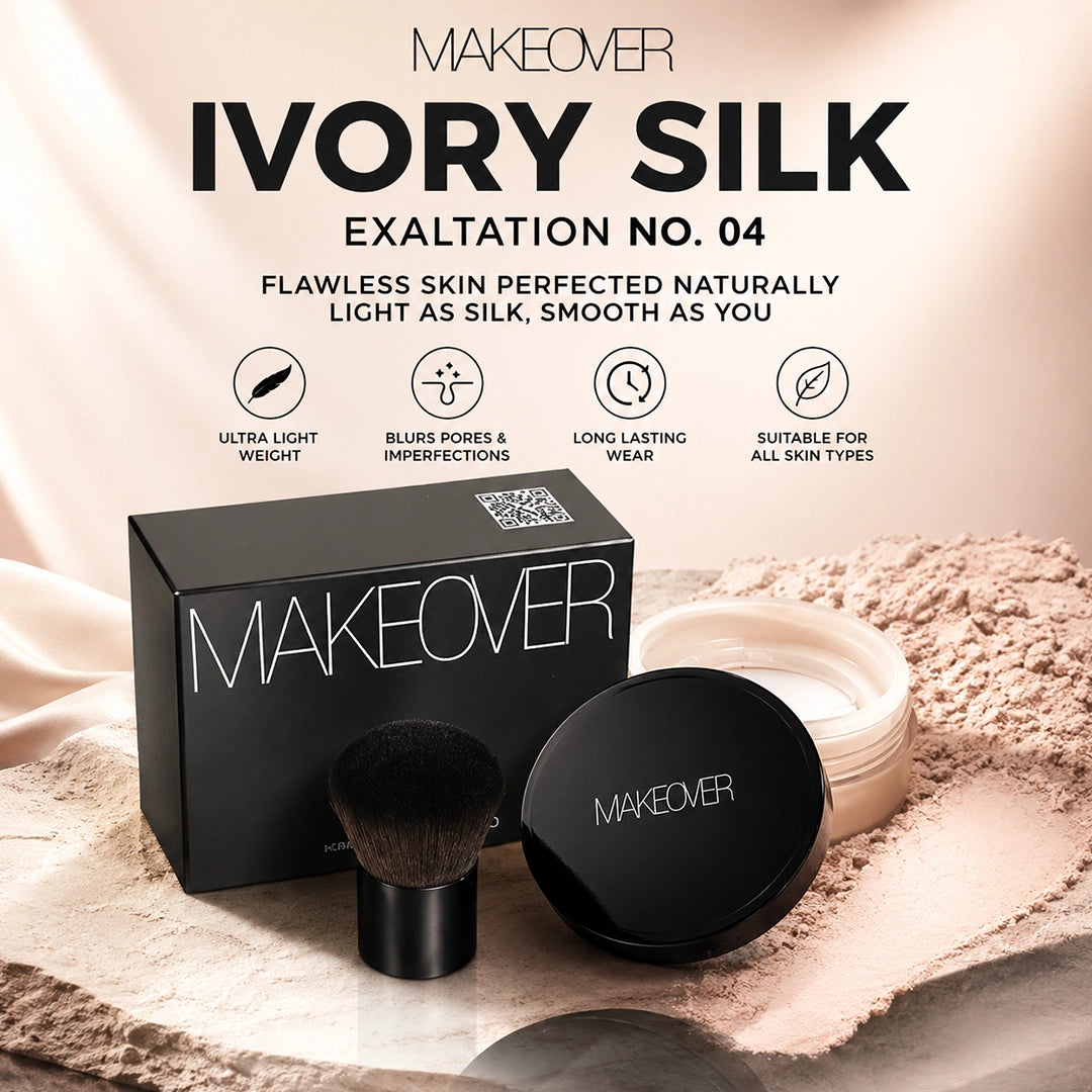 MAKEOVER LOOSE POWDER FOUNDATION 04 IVORY SILK