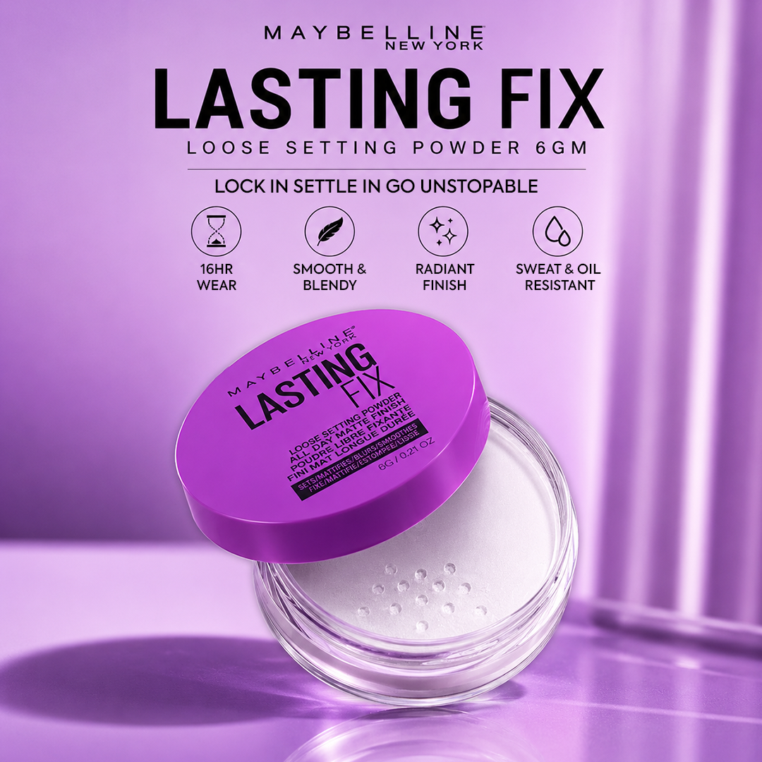 MAYBELLINE LASTING FIX LOOSE SETTING POWDER 6GM