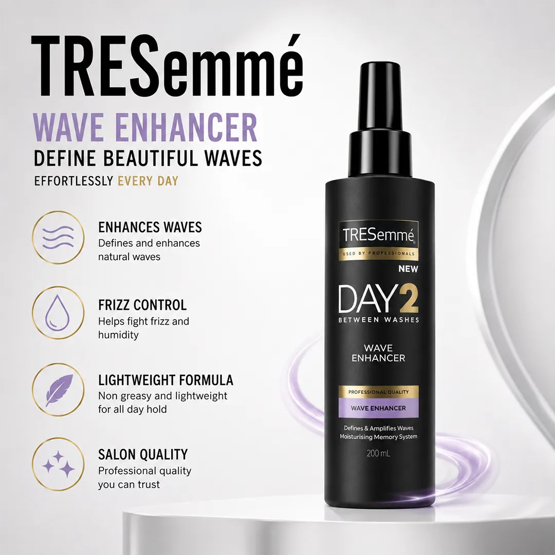 TRESEMME HIAR WASH 200ML WAVE ENHANCER