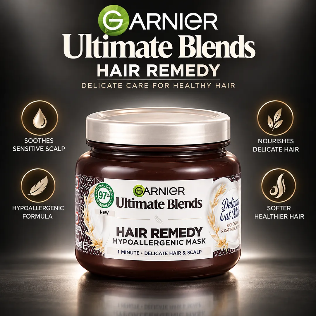 ULTIMATE BLENDS HAIR MASK 340ML DELICATE OAT MILK