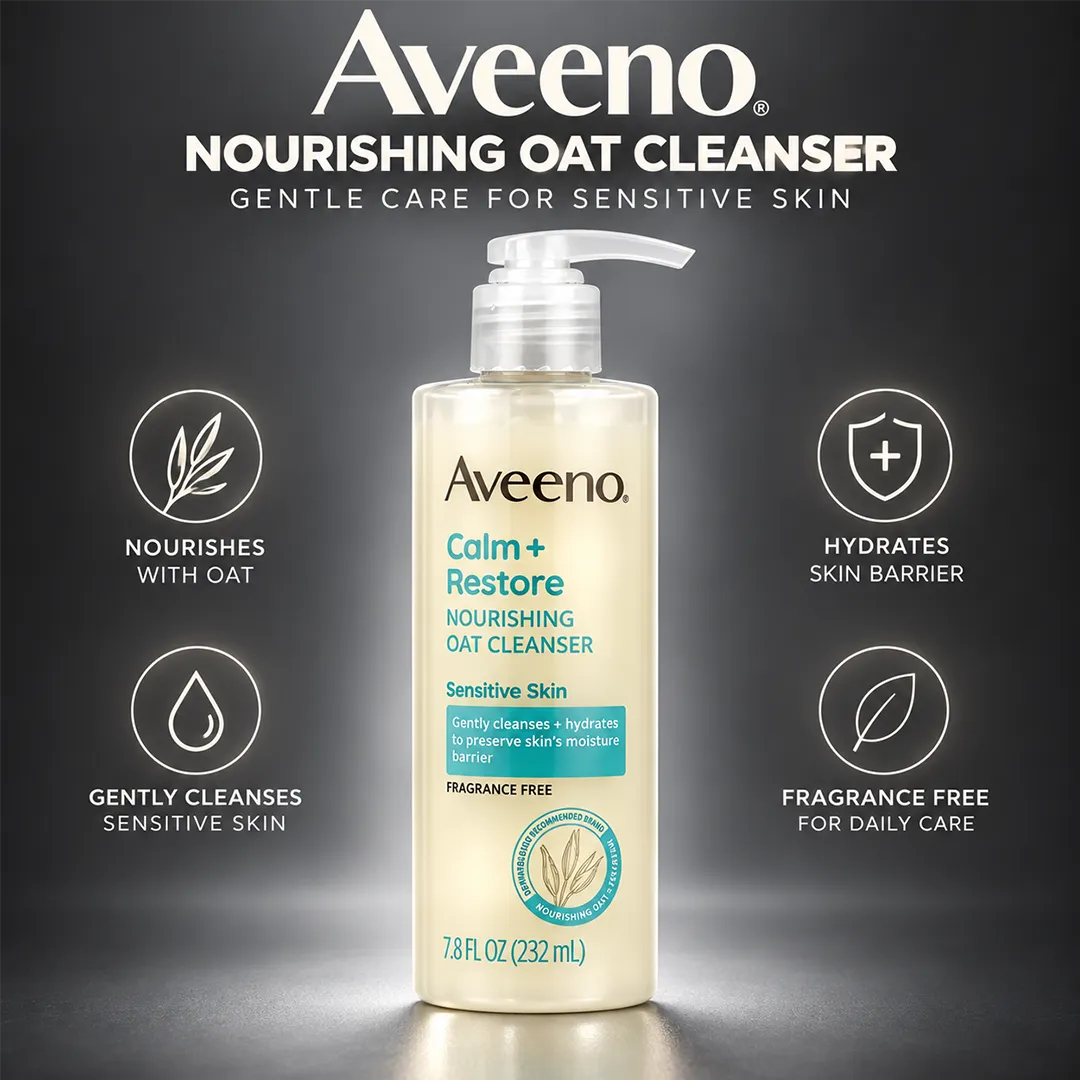 AVEENO NOURISHING OAT CLEANSER 232ML